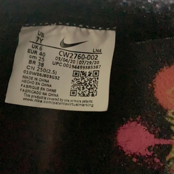 Nike LeBron 18 multi color (GS) - Picture 6 of 7